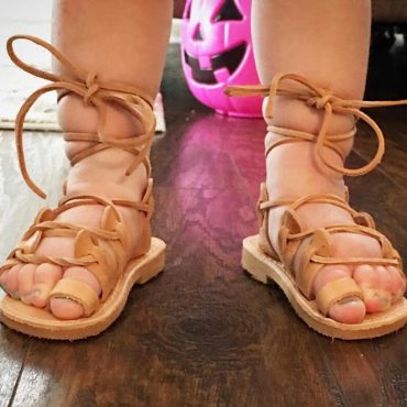 Girl's Gladiator Sandals, Toddler Gladiator Sandals, Kid's Greek Sandals