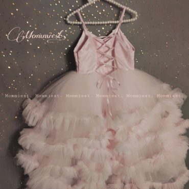 Pink ball gown long baby girl dress, pageant baby dress, princess dress wedding baby dress, party birthday baby dress, baby dress photoshoot