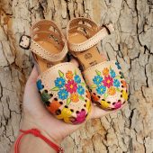 Jardin Babies and toddlers huaraches sandal/Huaraches para bebe//Girls shoes/Mexican huaraches for babies and toddlers//