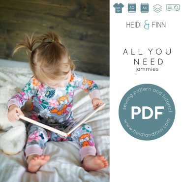 All you Need Jammies, pajamas pattern, sewing pattern, pdf pattern, leggings pattern, nightgown sewing pattern, boys pjs, girl pjs, pyjama