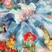 Disney Princesses Floral Dress