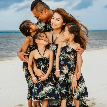 Matching family outfits, Maxi dress mom and daughter, Shorts-shirt for men and boys Hand made custom design, Silky soft rayon resort wear