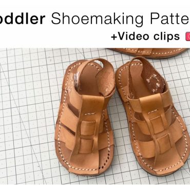 Girl Boy Toddler Leather Sandalmaking Pattern Tutorial Videos