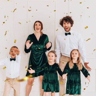 Family Matching Formal Outfits, Wedding Party Outfit, Mommy and Me Evening Outfits, Mommy And Me Dresses, Fathers Day Gift, Gift For Family