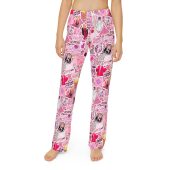 Pink Kids Pajama Pants