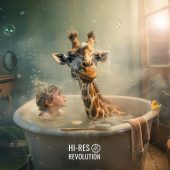 Giraffe Photoshop Digital Background FineArt, Photography Background  Composition, Photo Editing Overlay Bubble Bath Creative Composite PSD