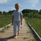 PDF Sewing Pattern for Unisex Pants Hubert Ages 2-6 - Boys and Girls Easy Sewing Project for Beginners, English Language.