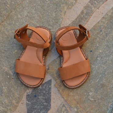 Kid's Greek Sandals, Unisex kid's Sandals, Children Leather Sandals, Boy's Sandals, Girl's sandals ''Tria''