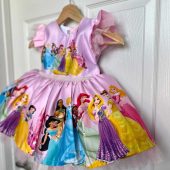Princess Birthday Dress/ Toddler dress/ Princess Birthday