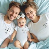 Perfect harmony family set.Matching look dad & child.Dad and baby matching set.Family outfit.Photo shoot outfit.Gift.