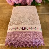 Embroidered towel