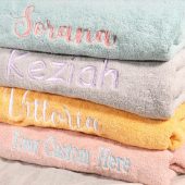 Custom Embroidered Bath Towels,Custom Towel, Personalized Towel, Monogram Towel, Christmas, Wedding, Grad Gift, Housewarming, Anniversary