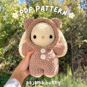 Baby Pajama Bunny Crochet Pattern
