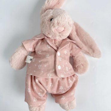 Bunny Doll outfits, Pajama Set for Bunny Doll, Custom Sizes for Bunnies, Perfect for Gifts or Decoration, personalized handmade gift