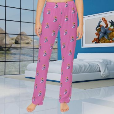Mermaid, Fishing Kids Lounge Pants, Fun Sleepwear, Comfortable Pajama Pant, Gift for Girls, Summer Pajamas, fishing kids, Mermaid lover gift