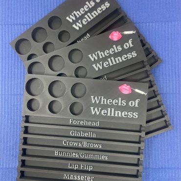 Customized Botox Syringe Tray, Medical Aesthetics Nurse Injector Neurotoxin Organizer, Medical Spa Organizer