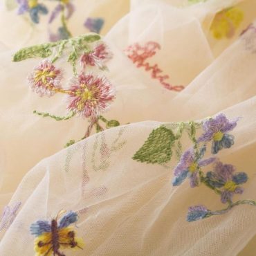 NEW 18M-5Y - Flower tulle dress, champagne Dress with Flowers, First birthday dress, Toddler photo dress, Ruffle Sleeves Dress, Princess