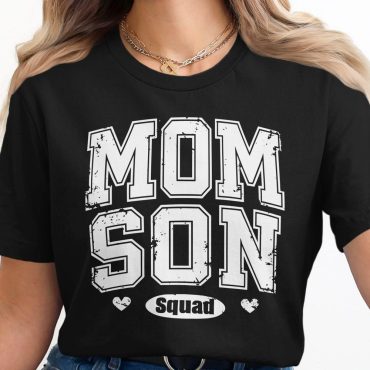 Mommy Son Squad Mother's Day shirt, Matching Family Outfits, Cute Family Shirts, Mother and Son, Mother's Day Gift, Mom Life Tee