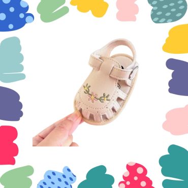 Baby Girl Sandals Multicolor Summer Shoes Girls, Summer Sandals with Strap, Infant Slip-On Summer Sandals, Kids Girls Sandals Shoes