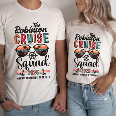 Group Family Cruise Squad 2025 Custom Shirt, Cruise Squad Shirt, Travel Cruise Crew Tee, Matching Family Outfit, Family Trip, Family Reunion