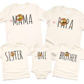 Bee 1st Birthday Family Matching Shirts, Bee Birthday Shirt Honey Bee 1st Birthday Outfit Matching Mommy and Me Tees, Family Birthday Shirts