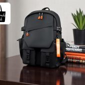 Water-Repellent School Backpack | Large Capacity Laptop Bag | Casual Unisex Bookbag for Teens | Middle & High School Bag