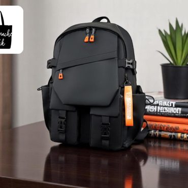 Water-Repellent School Backpack | Large Capacity Laptop Bag | Casual Unisex Bookbag for Teens | Middle & High School Bag