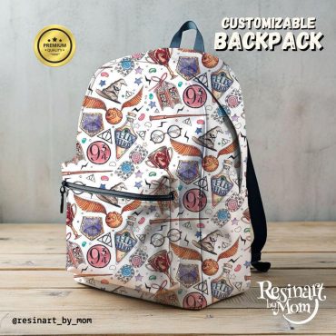 Wizard Backpack, Personalized School Bag, Customizable Backpack, Magic themed backpack