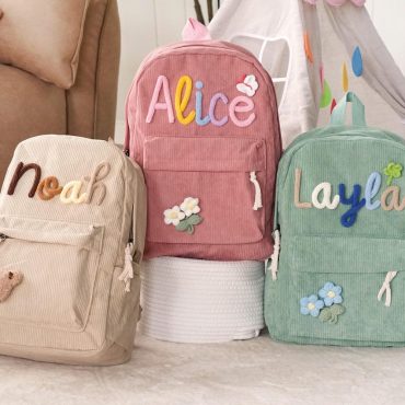 Personalized Kids Backpack• School Bag with Name• Back to School Gift• Gift for Girls Boys
