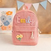 Personalized Toddler Backpack, Custom with Name, Back to School Bag, Kid Gifts, School Bag, Toddler Backpack, Crochet