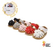 Flower Design Toddler Girl Baby Sandals with Anti-Slip Rubber Sole for Summer, Summer Newborn Girl Shoes, Custom Baby Sandals, Baby Gift