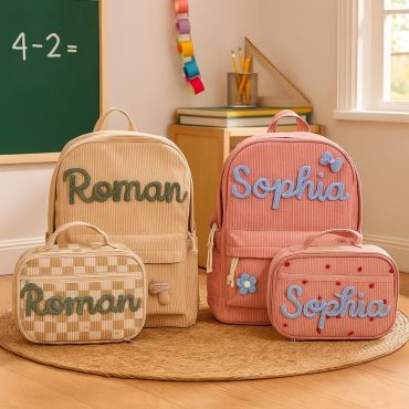 Personalized Toddler Backpack Lunch Bag, Custom Bag with Name, Preschool School,  Birthday Gift for Boy, Back to School, Book Bag