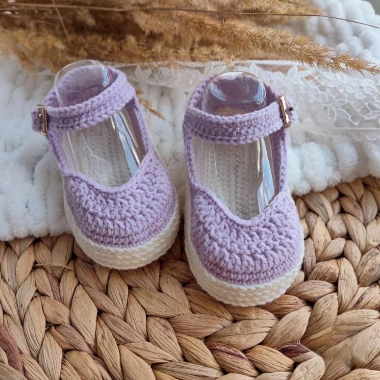 PATTERN Crochet baby booties baby sandals