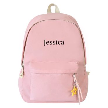 Embroidery Name Backpack for Kids, Back to School Bag, Custom Backpack, Students Book Bag, School Bag, Students Backpack,