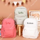 Custom Children's Backpack,Personalized Kids Backpack With Name,Cute Embroidered Schoolbag,Toddler Book Bag,School Bag for Kids,Toddler gift