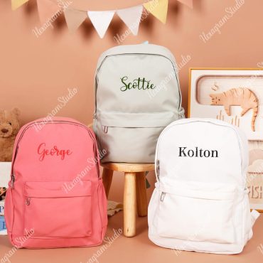 Custom Children's Backpack,Personalized Kids Backpack With Name,Cute Embroidered Schoolbag,Toddler Book Bag,School Bag for Kids,Toddler gift