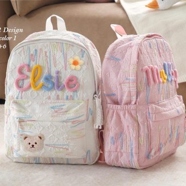 Persoonalized Kid Backpack , School Bag, Toddler Book Bag for Ages, Preschool Children's Backpack , Back To  School, Gifts for Girls Boys