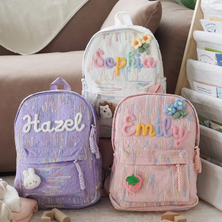 Personalized Kid BackPack, School Bag, Custom Toddler Backpack, Back to School, Kids Backpack, Kids Gift,Birthday Gift For Girls