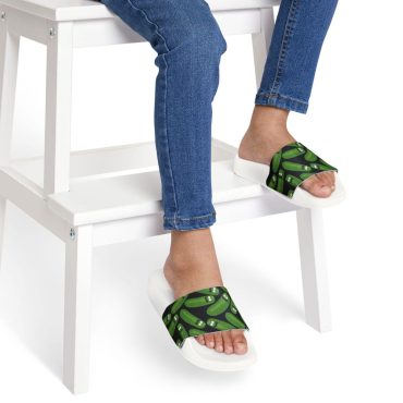Youth Fun Cucumber Sandals, Summer Sandals, Cute Kids Footwear, Beach Essentials, Poolside Fashion, Playful Summer Gear