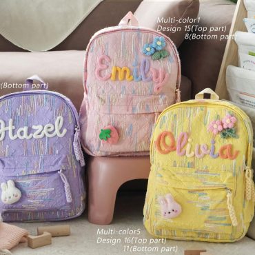 Personalized Kid BackPack, School Bag, Custom Toddler Backpack, Back to School, Kids Backpack, Kids Gift,Birthday Gift For Girls