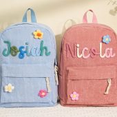Custom Kids Backpack|Custom Preschool Book Bag,Cute Preschool Book Bag,Cute Birthday Gifts for Children,Boys & Girls Birthday Gift