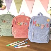 Custom Kids Backpack With Name | School Bag | Toddler Book Bag | School Bag for Kids | Children's Backpack | Kids Backpack