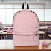 Pink Daisy Kids Backpack | Cute Floral School Bag for Girls | Bookbag for Primary School, Nursery or Preschool | Back to school backpack