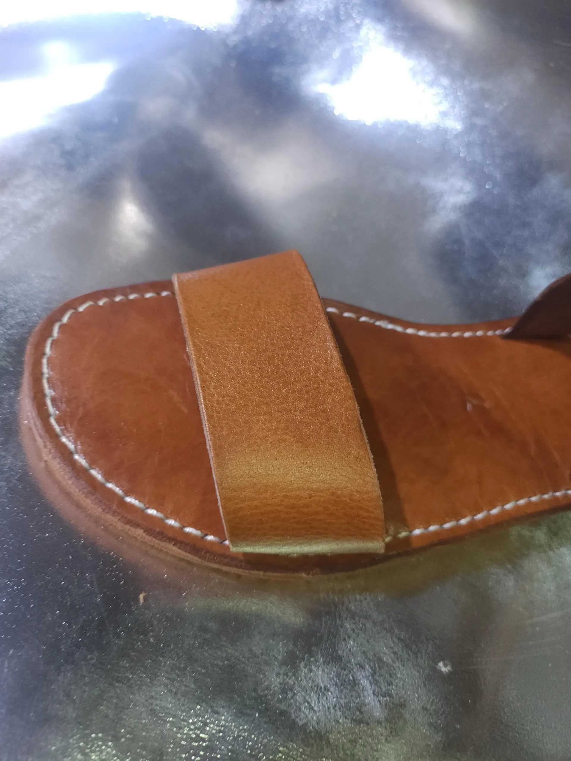 Women’s Brown Moroccan Leather Fall Sandals